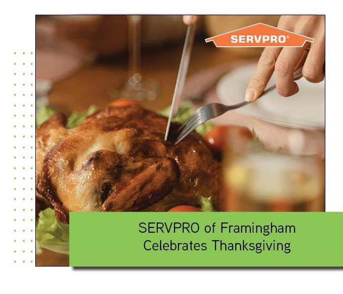turkey with SERVPRO orange logo