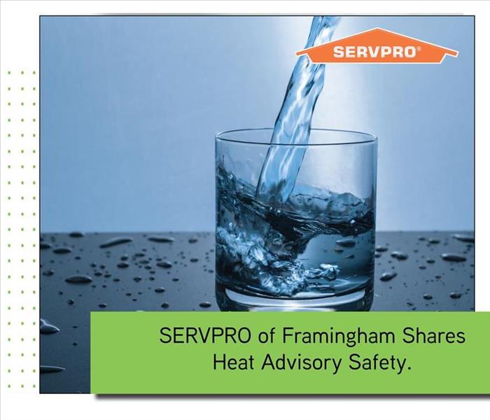 water with green text box and SERVPRO logo